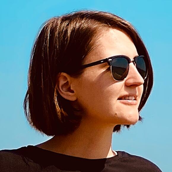 Upcycled Hand Printed Womens 2X Yellow Bluebird Ukraine Fundraiser Bird Tee - Picture 4 of 4